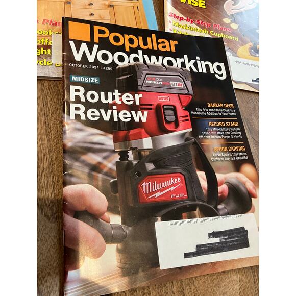 Woodsmith, Popular Woodworking Magazine Lot of (3) Wood Working Tradesman - Picture 6 of 6